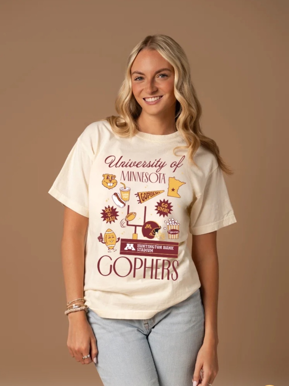 NWOT University of Minnesota Gophers Graphic Tee